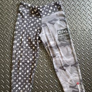 Camo Reebok Capri length legging XS